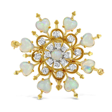 OPAL BROOCH