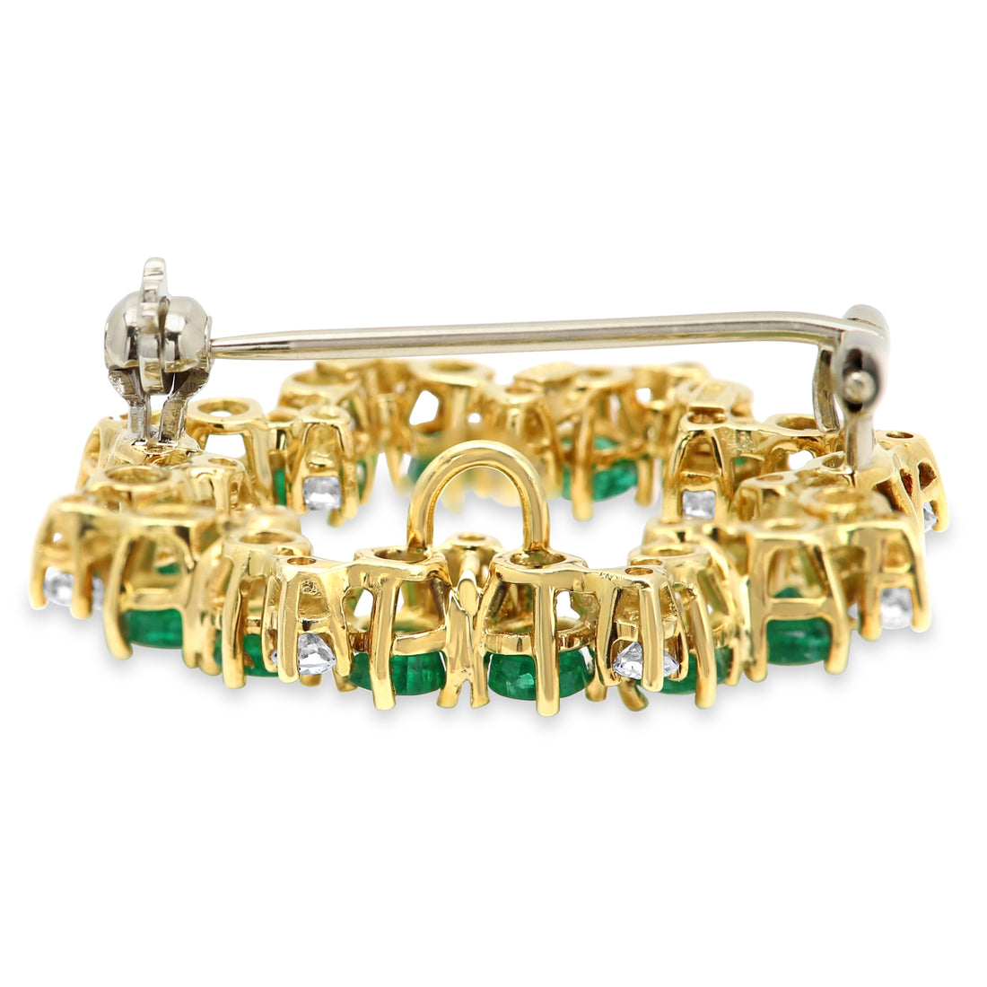 EMERALD BROOCH