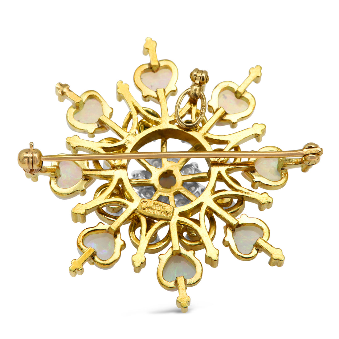 OPAL BROOCH