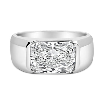 Ring in 14k with 5.41ct. Lab-Grown Diamonds