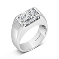 Ring in 14k with 5.41ct. Lab-Grown Diamonds
