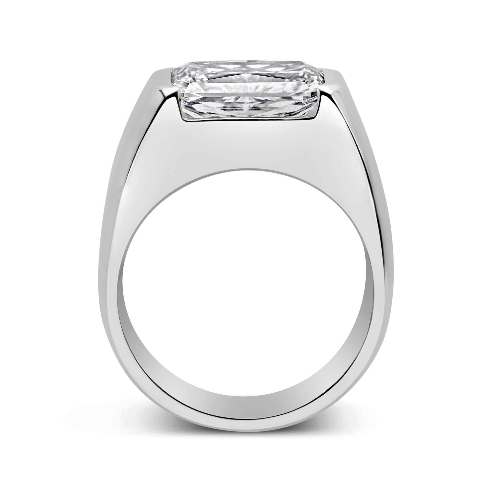 Ring in 14k with 5.41ct. Lab-Grown Diamonds