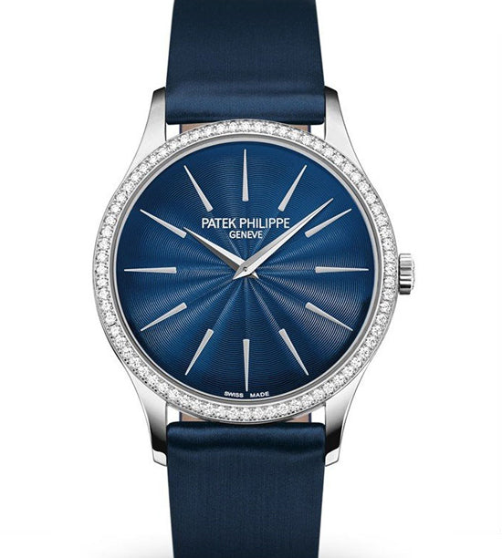 Patek Philippe Calatrava 33mm 4897G-001 18K White Gold Women's Watch
