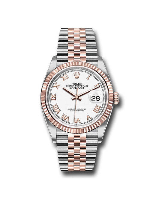 Rolex Datejust 36mm 126231 18K Rose Gold/Stainless Steel 

