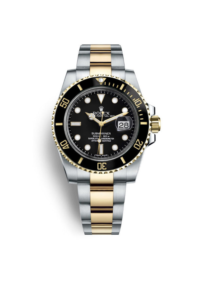 Rolex Submariner 40mm 18K Yellow Gold & Stainless Steel  116613LN 